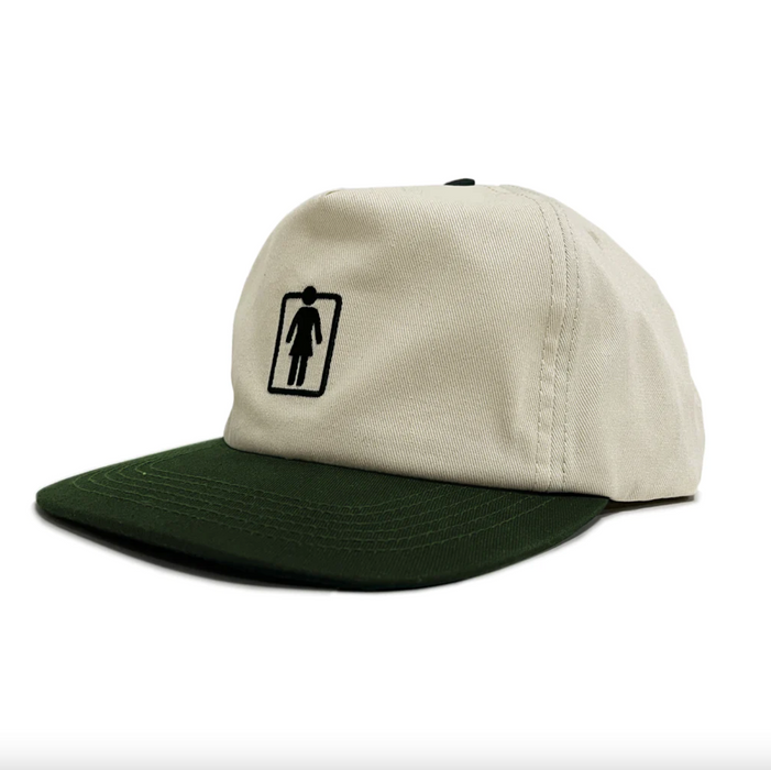 Girl OG Two-Tone Embroidered 5-Panel Snapback