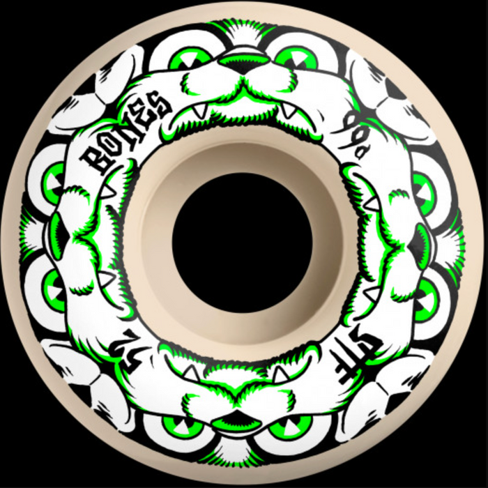 Bones 4 Dog Night 52 V4 Wide Street Tech Formula 99A Wheels