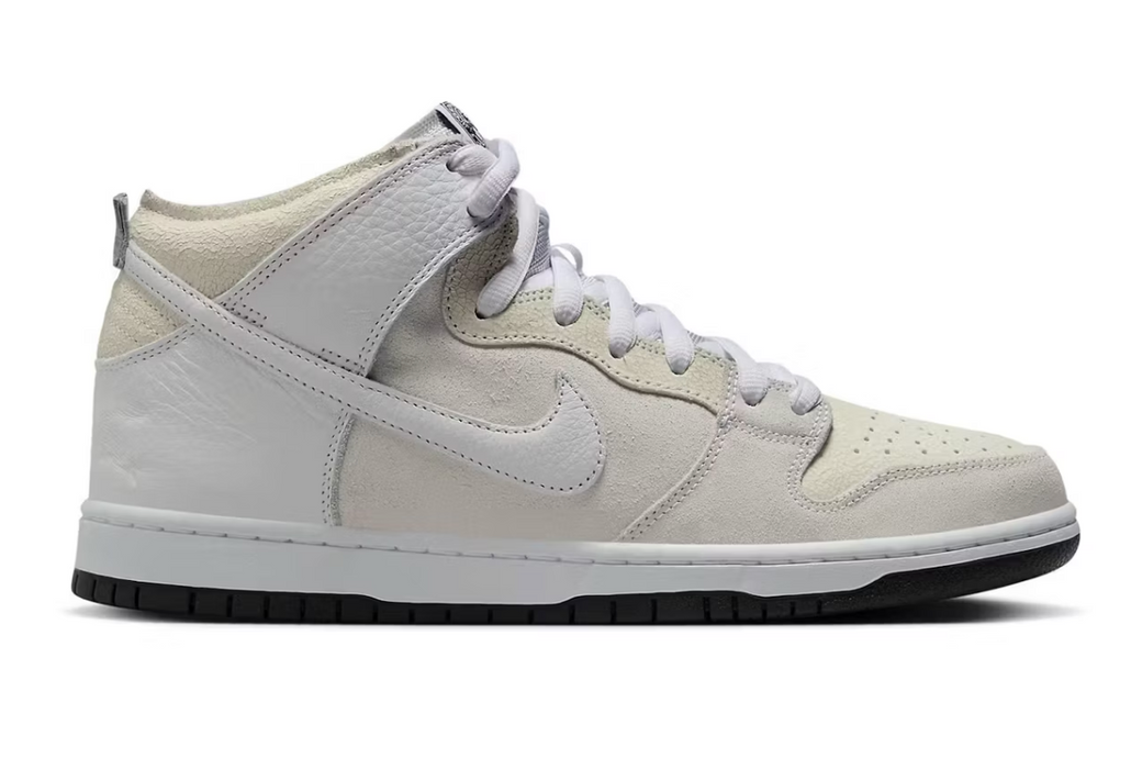 Nike SB Dunk High "Antihero Skateboards" -  White/White/Black