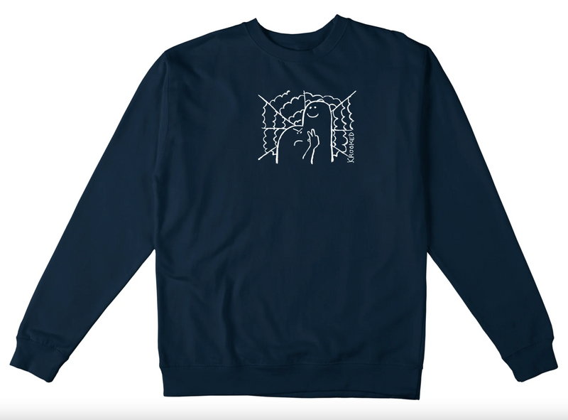 Krooked Greetings Crewneck