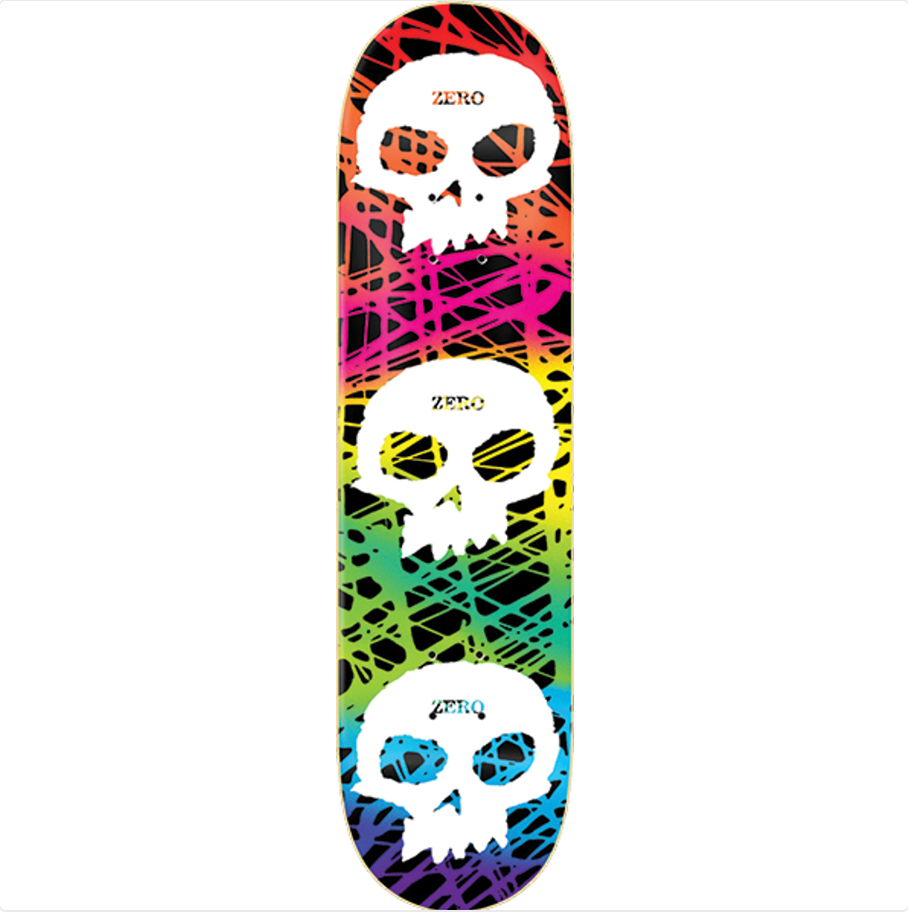 Zero 3 Skull Color 8.5 Deck