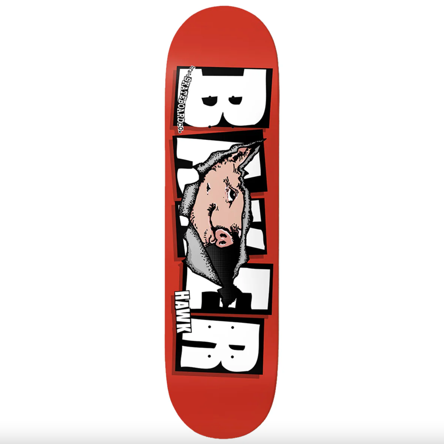 Baker Hawk Emergers Red Dipped 8.125 Deck