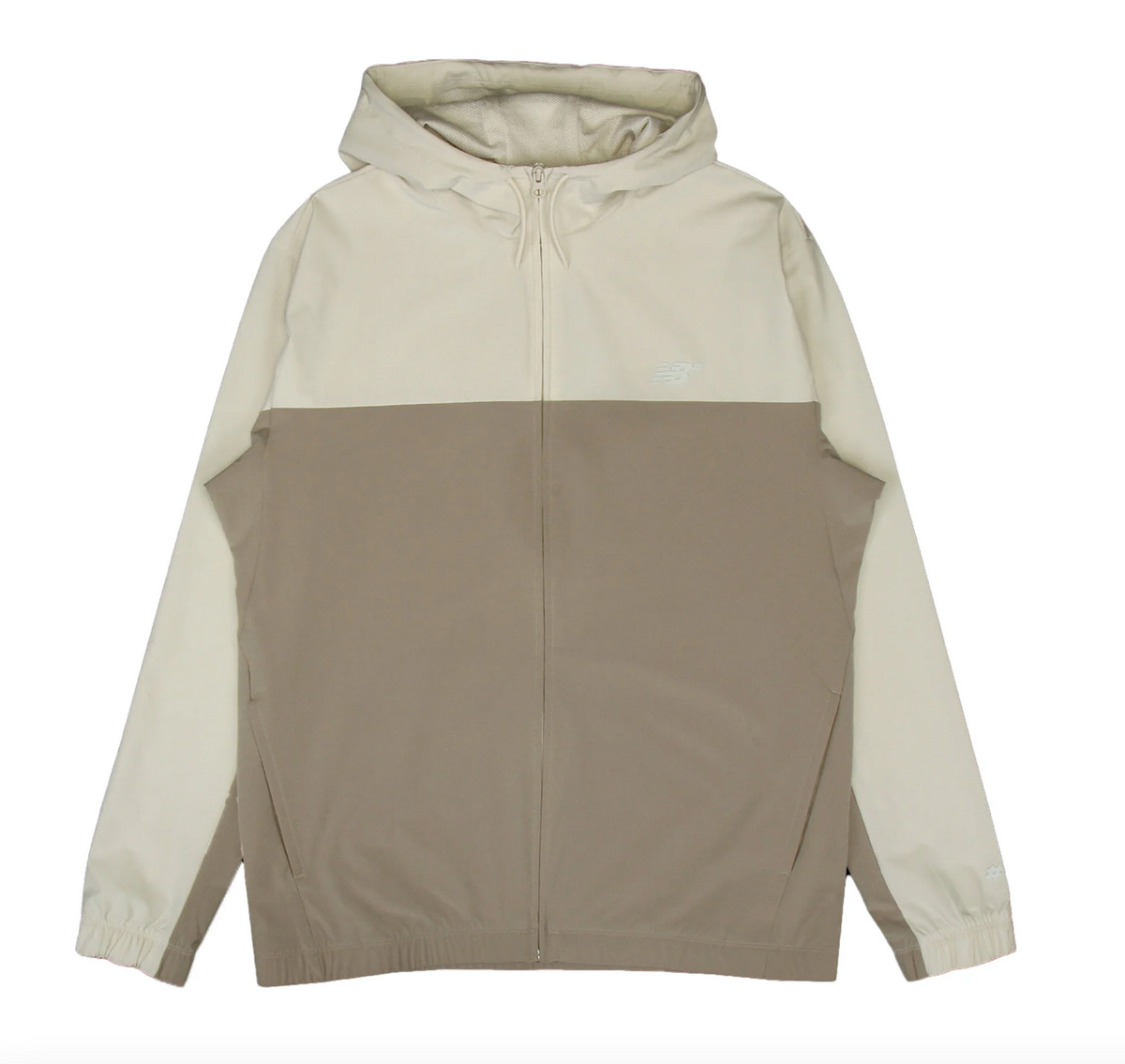 New Balance Numeric Woven Full Zip Jacket - Beige