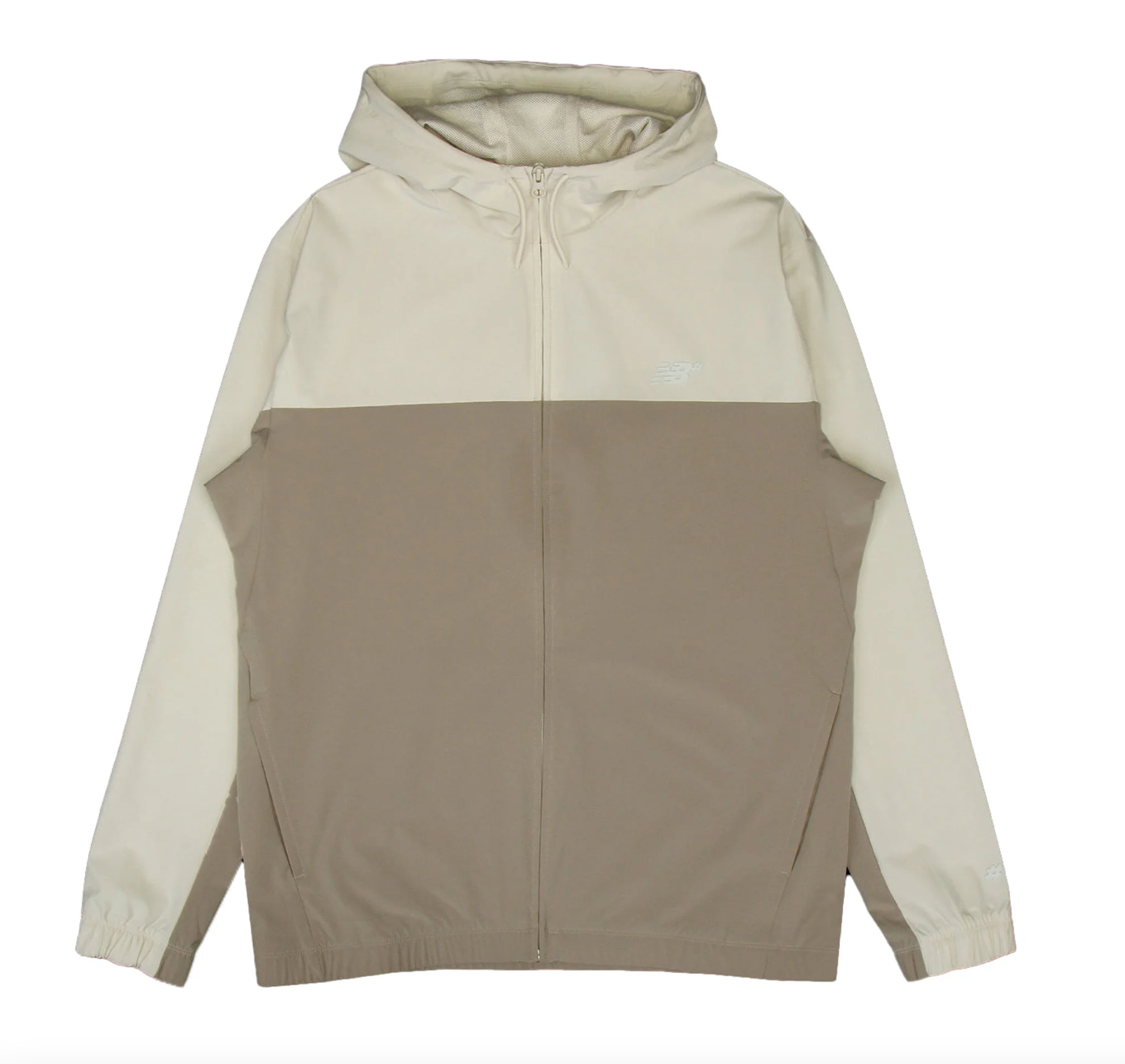 New Balance Numeric Woven Full Zip Jacket - Beige