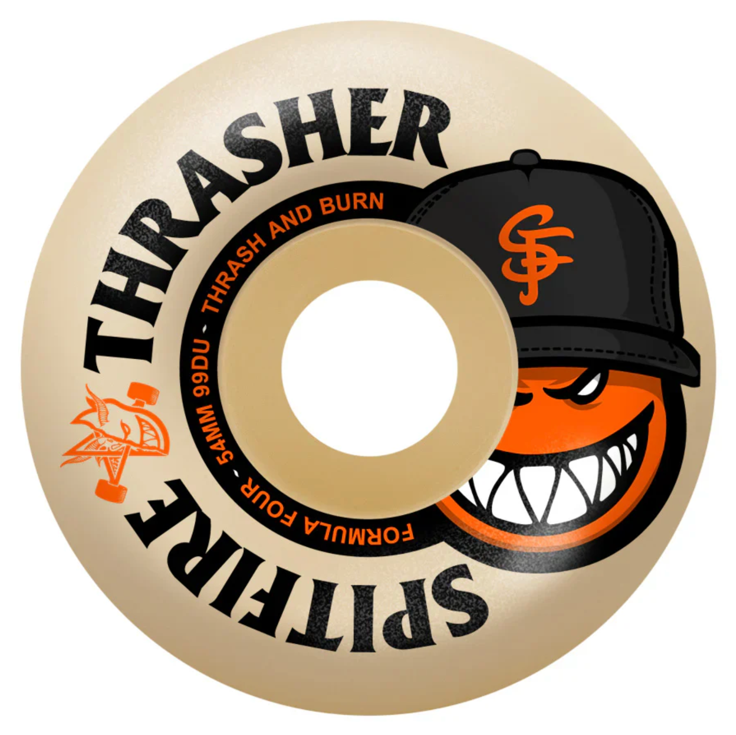 Spitfire x Thrasher F4 The City Radial Full 99D Wheels