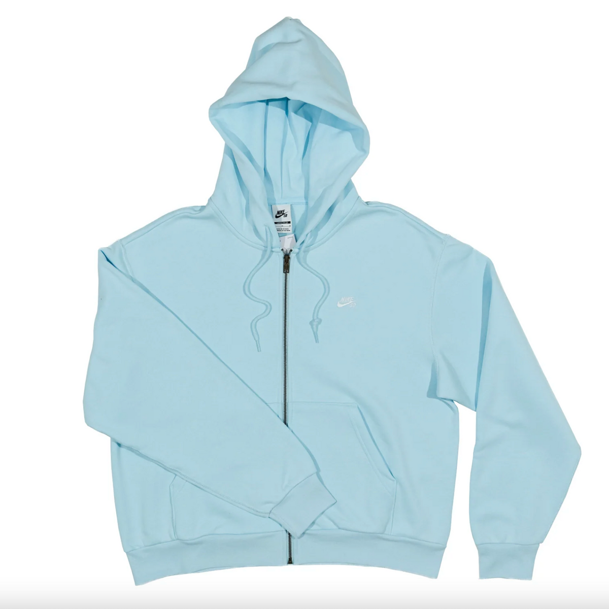 Nike SB Zip Hoodie - Glacier Blue/White