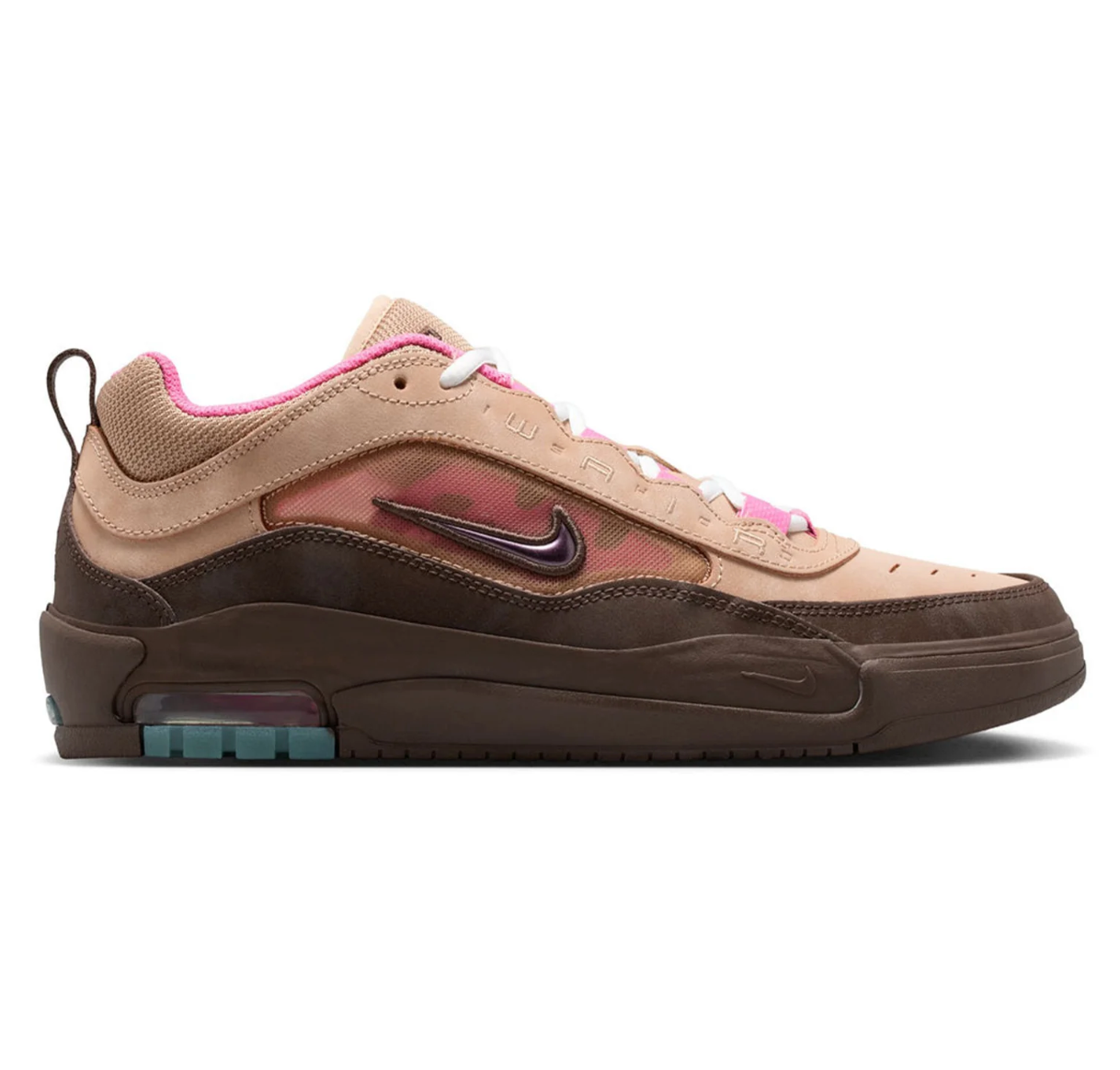 Nike SB Air Max Ishod - Hemp/Baroque Brown-Pinksicle