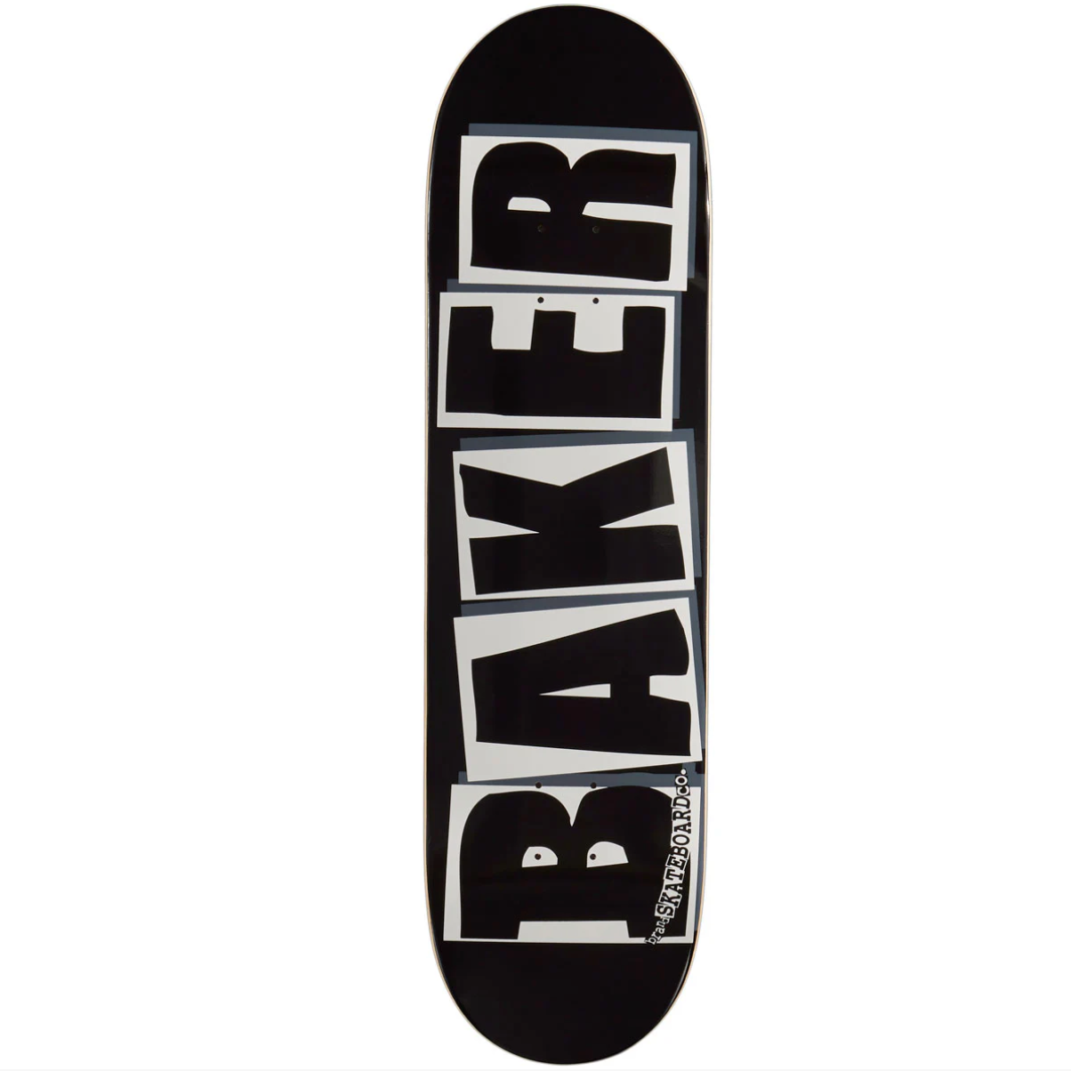 Baker Brand Logo Deck - Black/White