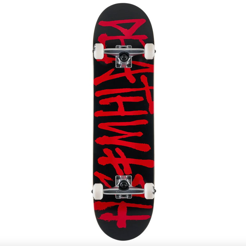 Deathwish Deathspray Skateboard Complete - Black/Red