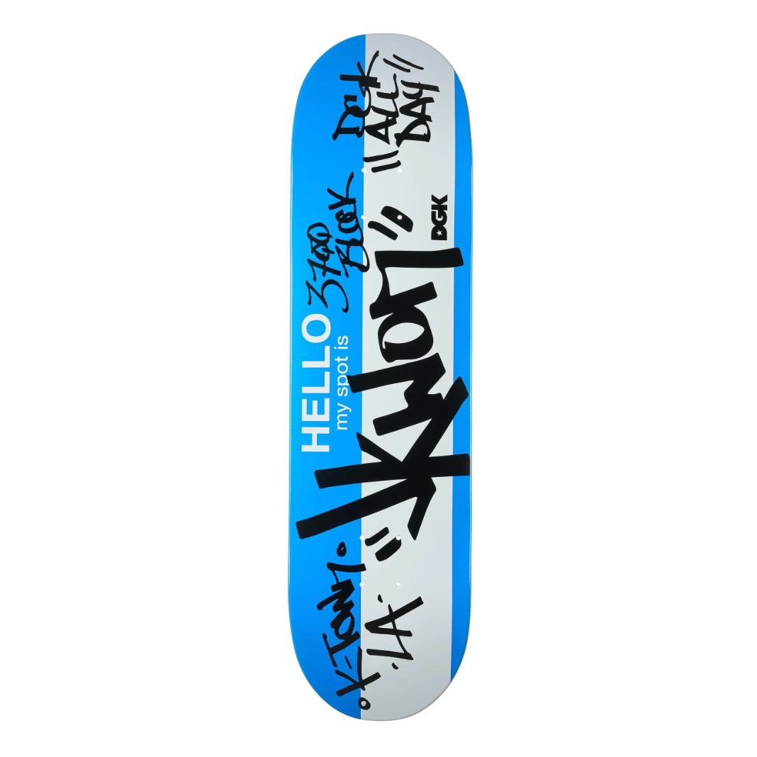 DGK Hello My Spot Is... Jkwon Deck
