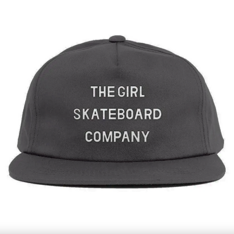 Girl Sans Graphite Snapback Hat