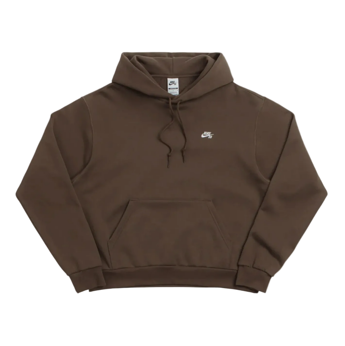 Nike SB Fleece Pullover Skate Hoodie - Dark Hazel/White