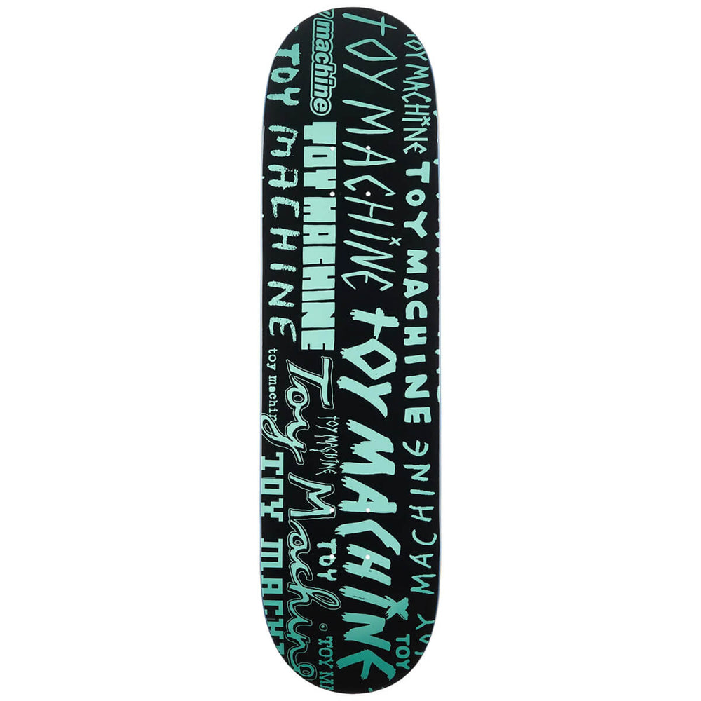 Toy Machine Word Marks (Black) - 8.0