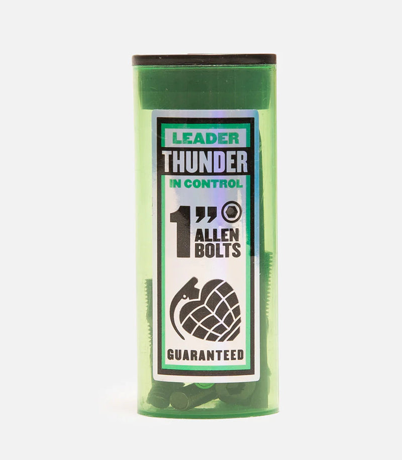 Thunder 1" Allen 10pc Green Hardware Set
