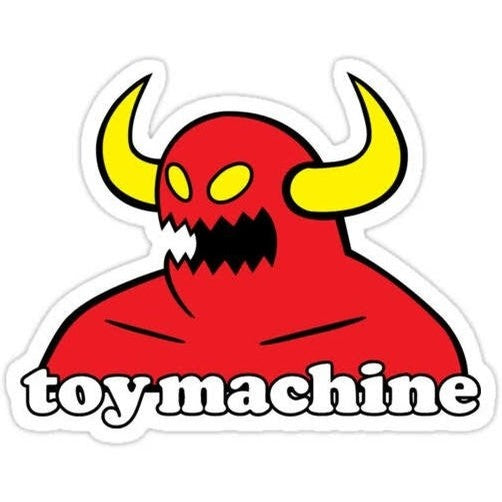 Toy Machine Medium Monster Sticker