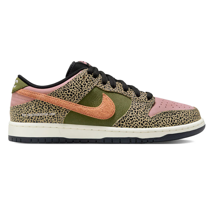 Nike SB Dunk Low Pro x Arts-Rec – Khaki/Amber Brown/Rough Green/Rust Pink/Black/Sail