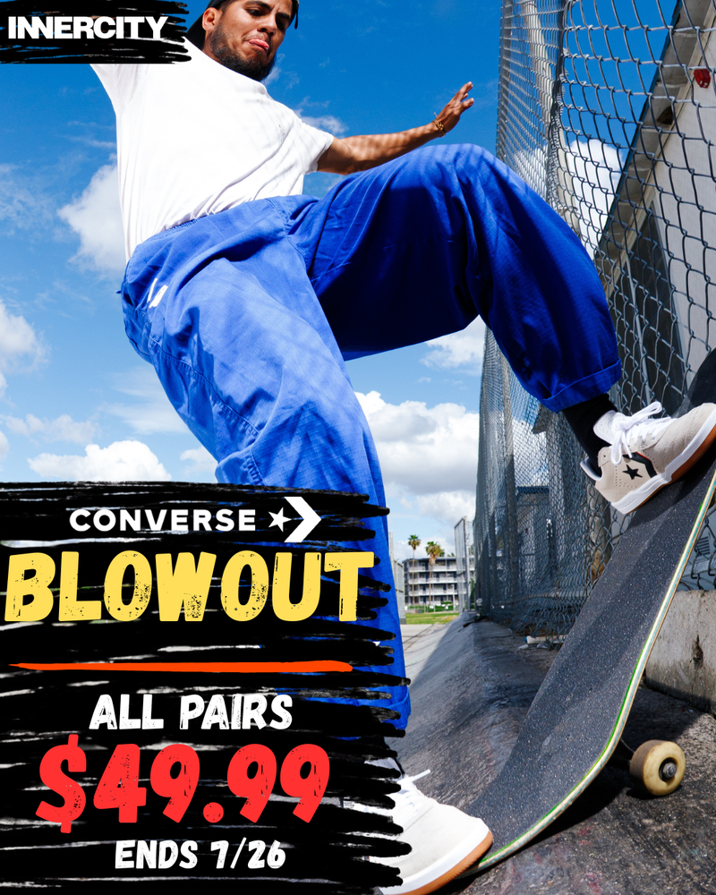 ALL CONVERSE CONS $49.99
