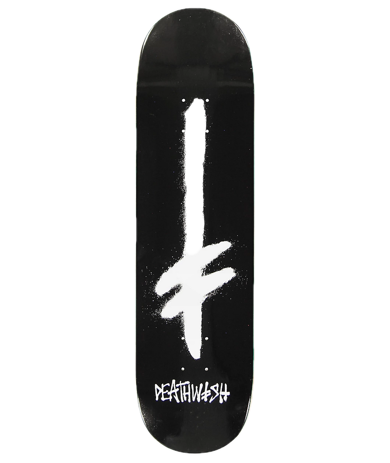 Deathwish Gang Spray Deck - Black/White