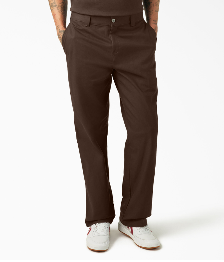 Dickies Jamie Foy Loose Fit Twill Brown Pants