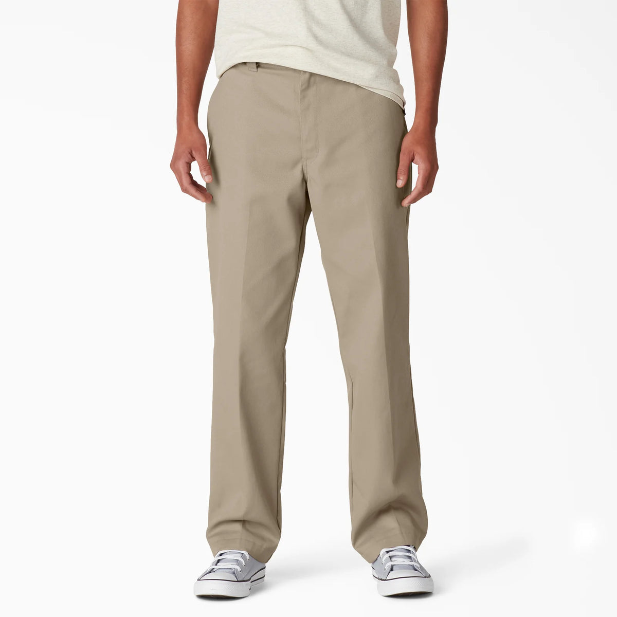 Dickies Skateboarding Regular Fit Twill Khaki Pants