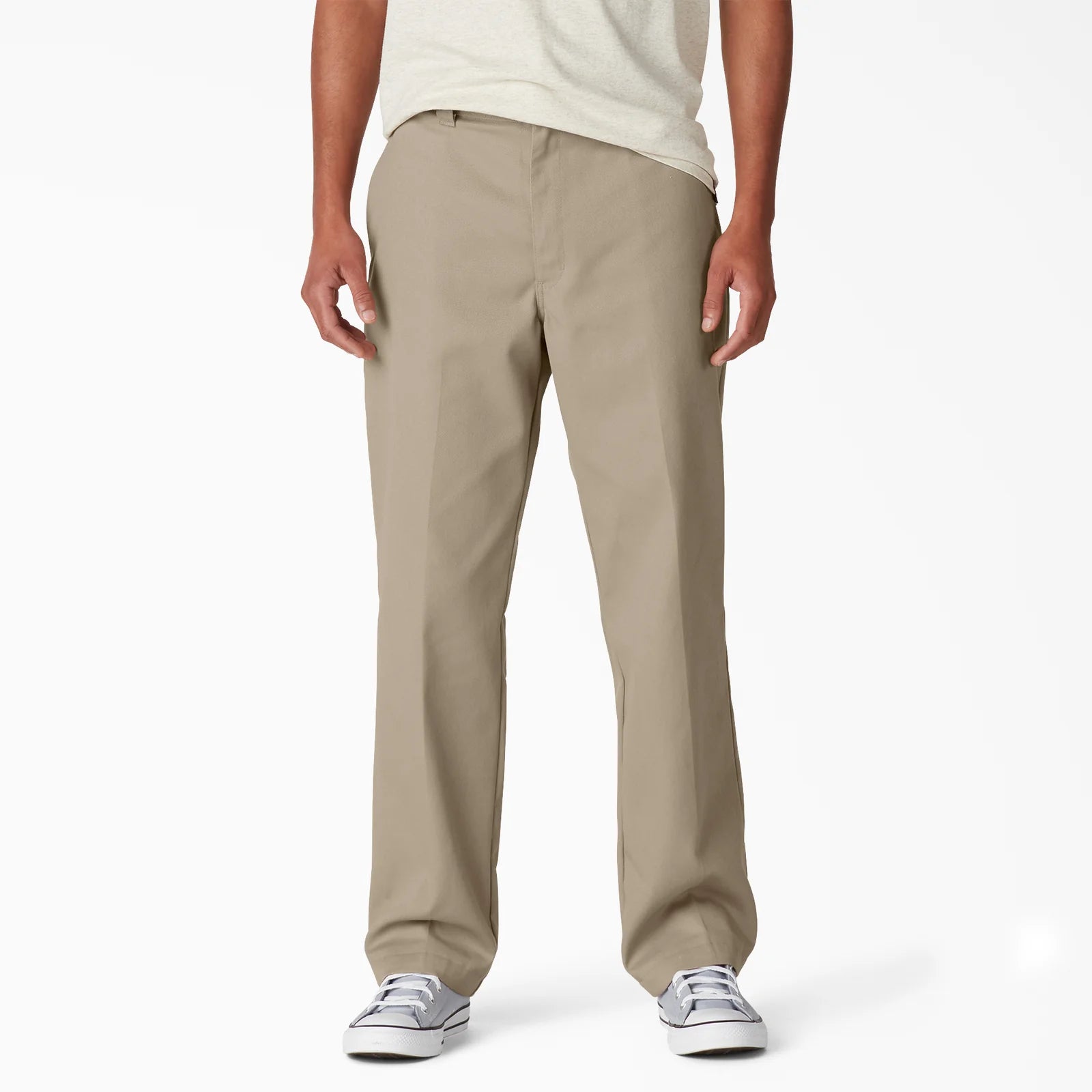 Dickies Skateboarding Regular Fit Twill Khaki Pants