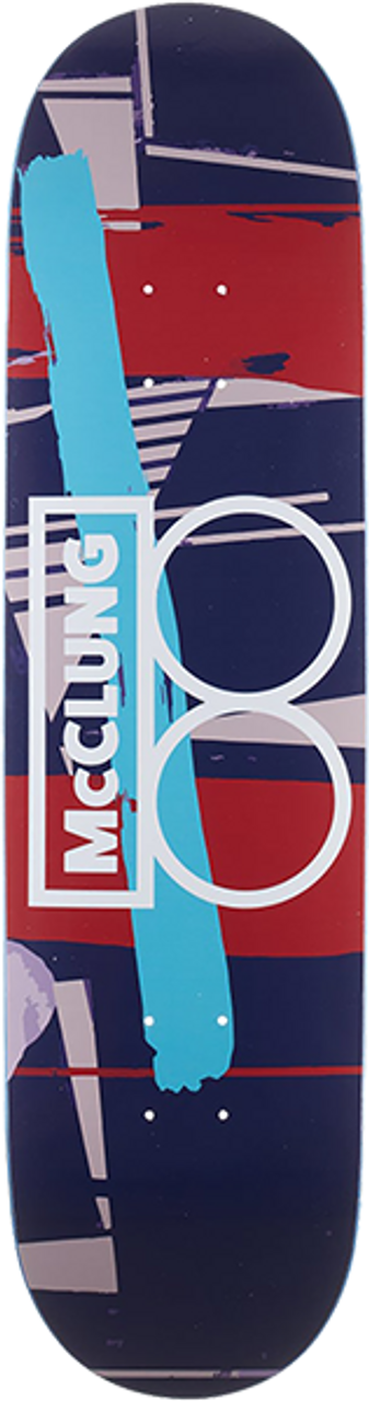 Plan B McClung Mixed Media Multi-Colored Deck