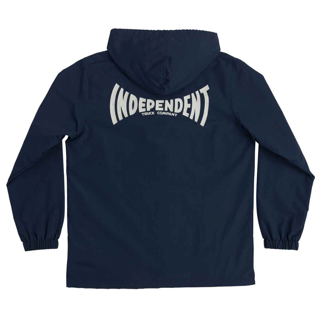 Independent Span Hooded Windbreaker Jacket