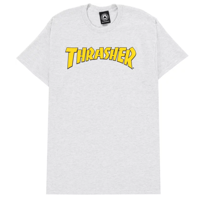 Thrasher Cover Logo T-Shirt Ash Grey