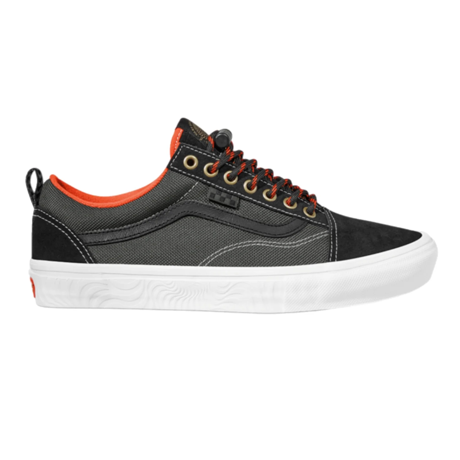 Vans SKATE Old Skool x SPITFIRE - Black/Flame Orange