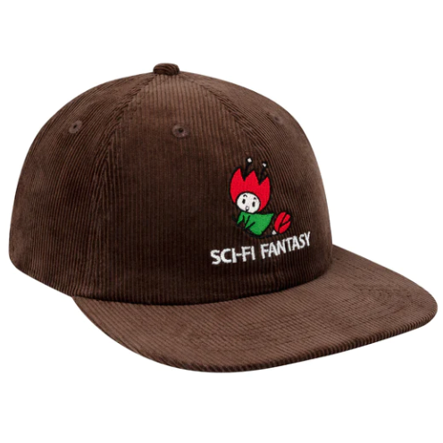 Sci-Fi Fantasy Rose Hat Brown