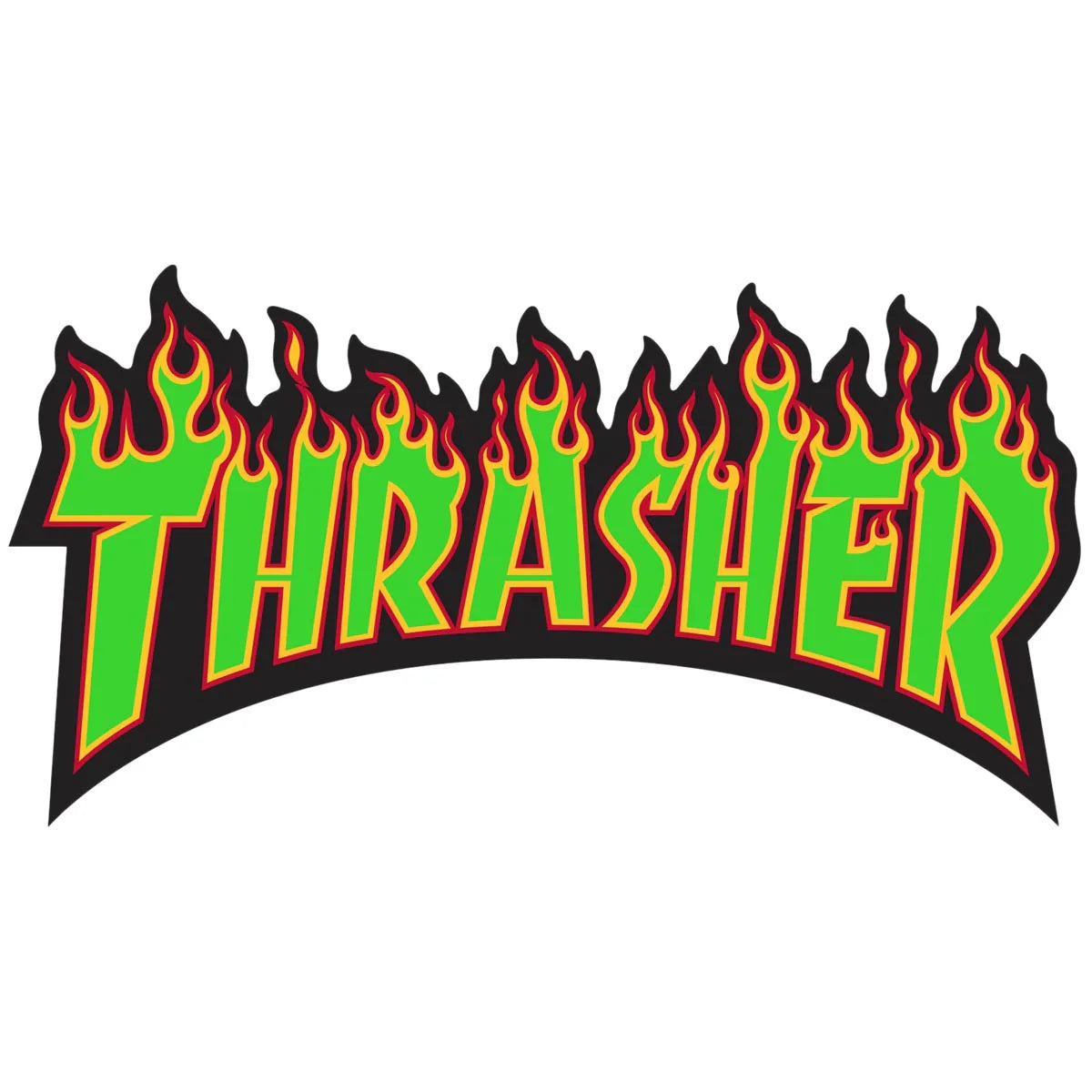 Thrasher Large Flame Sticker