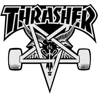 Thrasher Large Skategoard Board Sticker