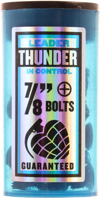 Thunder 7/8" Phillips 10pc Blue Hardware Set