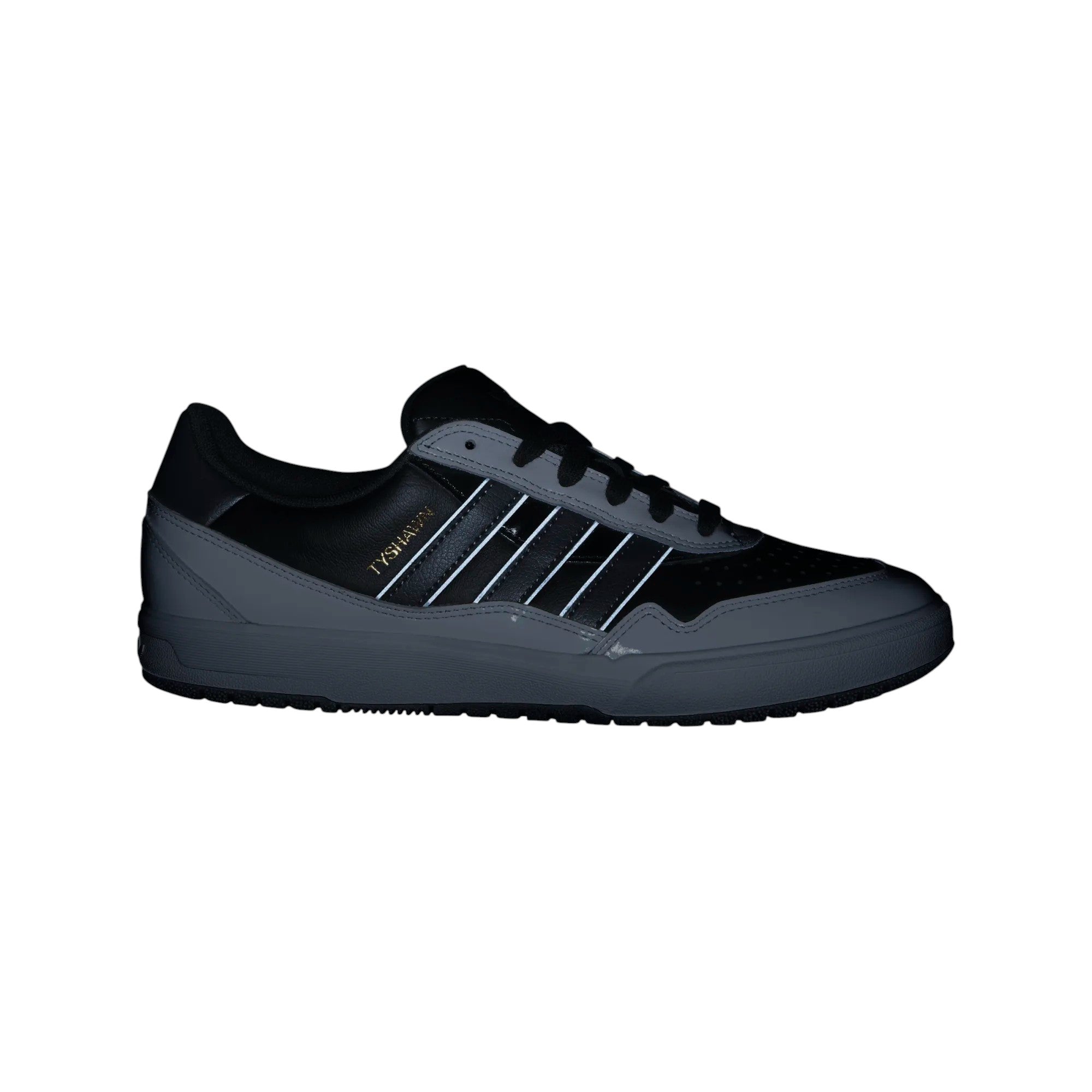 adidas Tyshawn II – CBLACK/CARBON/FTWWHT