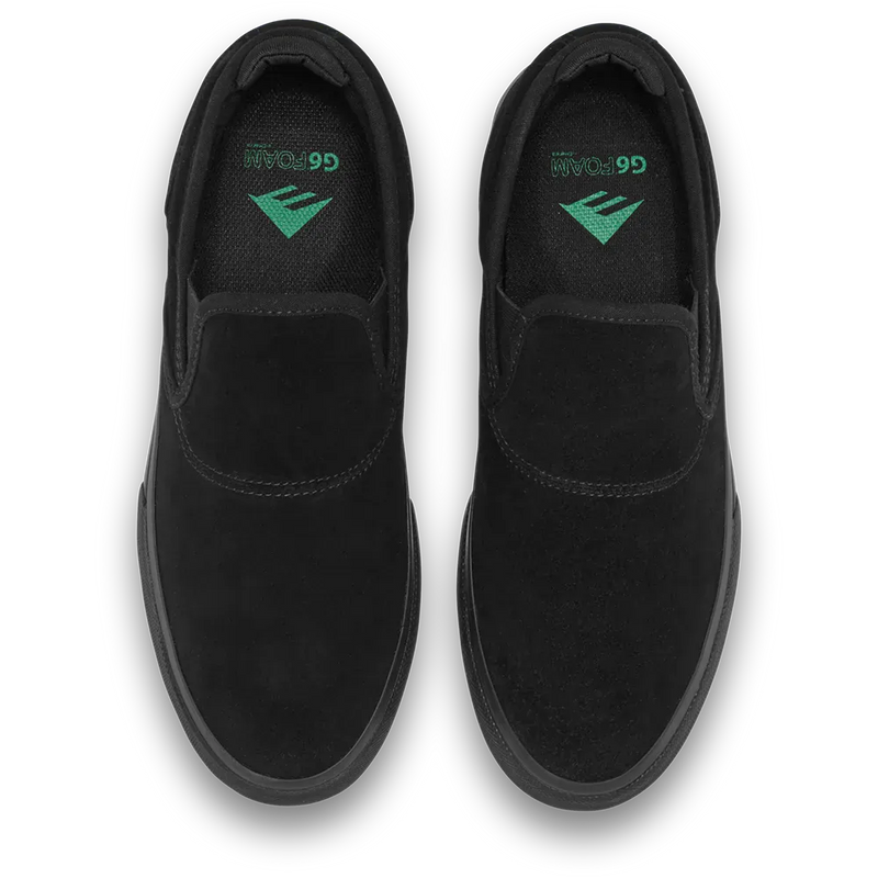 Emerica Wino G6 Slip-On – All Black