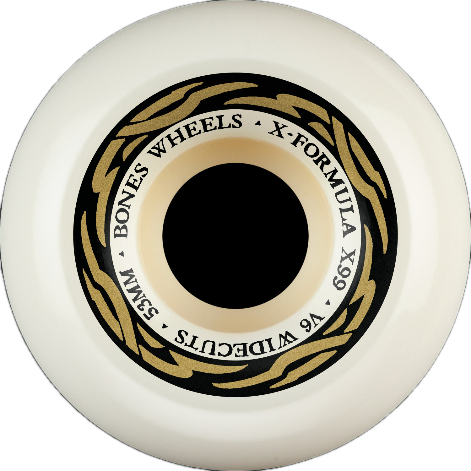 Bones X-Formula V6 Wheels – White 53mm 99a