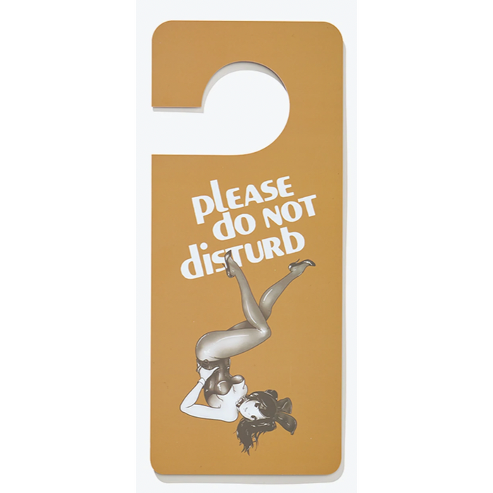 Color Bars Do Not Disturb Door Hanger