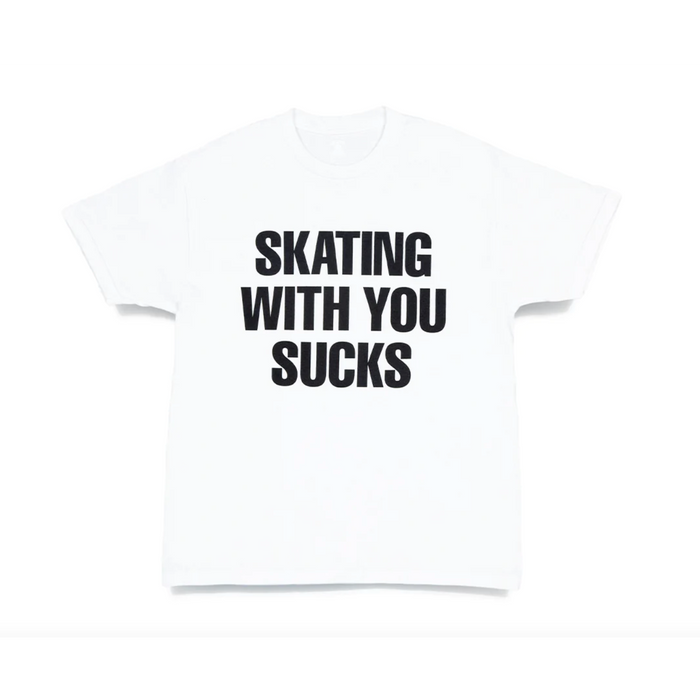 QuarterSnacks Skating With You Sucks Tee