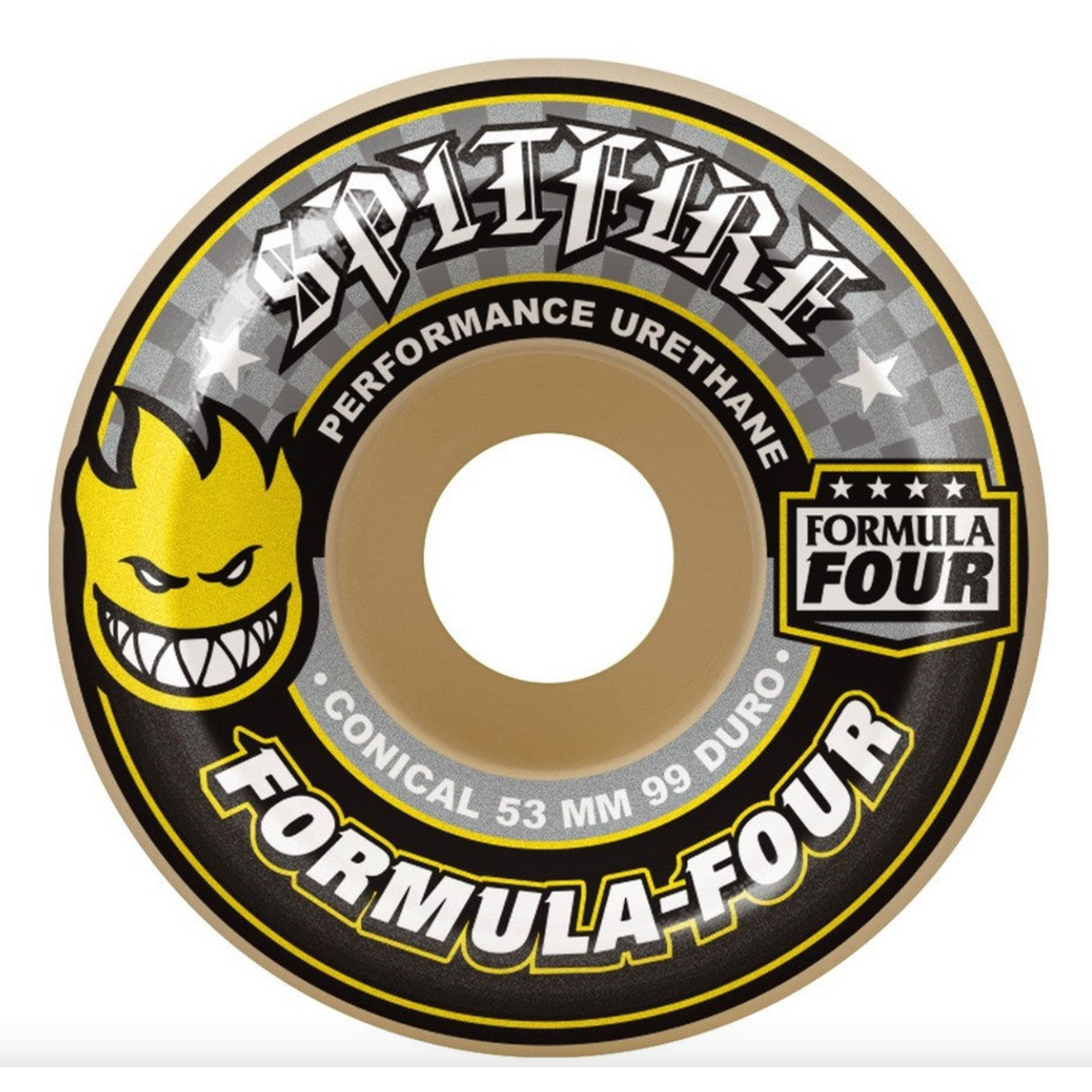 Spitfire F4 Conical Yellow Print