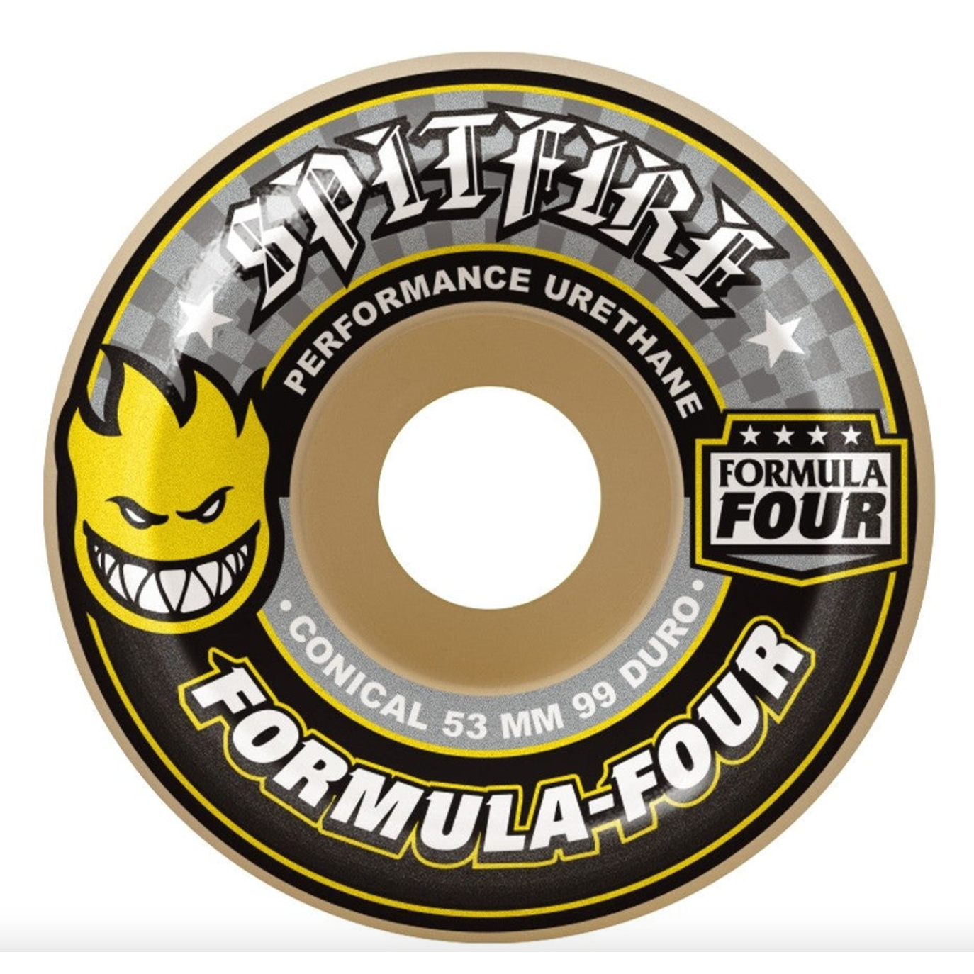 Spitfire F4 Conical Yellow Print