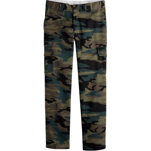 Dickies Skateboarding Regular Fit Straight Leg Twill Cargo Pant - Camo